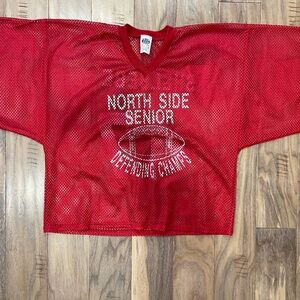 Excellent Condition High School Powder Puff Football Net Jersey